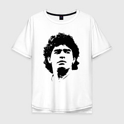 Мужская футболка оверсайз Face Maradona