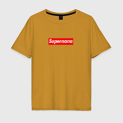 Мужская футболка оверсайз Superпапа