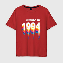 Мужская футболка оверсайз Made in 1994 liquid art