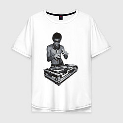 Мужская футболка оверсайз DJ Bruce Lee