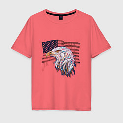 Мужская футболка оверсайз American eagle