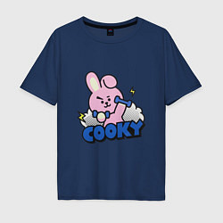 Мужская футболка оверсайз Cooky BT21 Jungkook