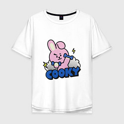 Мужская футболка оверсайз Cooky BT21 Jungkook