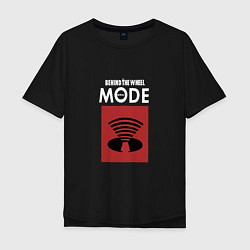 Мужская футболка оверсайз Depeche mode musical