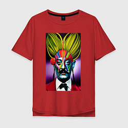 Мужская футболка оверсайз Salvador Dali: Portrait