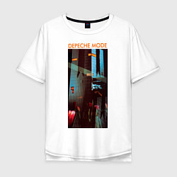 Мужская футболка оверсайз Depeche Mode: Poster