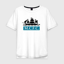 Мужская футболка оверсайз ФК Манчестер Сити корабль