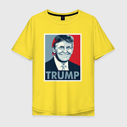 Мужская футболка оверсайз Trump