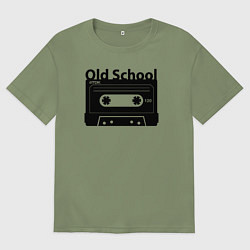 Мужская футболка оверсайз Old school music