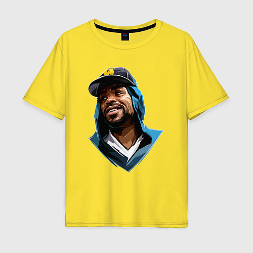 Мужская футболка оверсайз Method Man / Желтый – фото 1