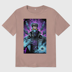 Мужская футболка оверсайз Маг в маске