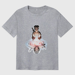 Мужская футболка оверсайз Fable Отражение