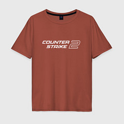 Мужская футболка оверсайз Counter Strike 2