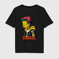 Мужская футболка оверсайз Rock Simpson