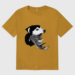 Мужская футболка оверсайз The Thing - husky