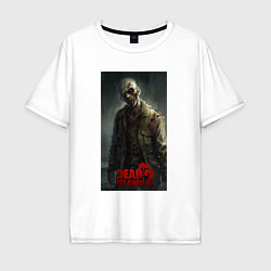 Мужская футболка оверсайз Зомби мертый остров