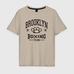 Мужская футболка оверсайз Brooklyn boxing