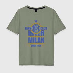 Мужская футболка оверсайз Inter Milan fans club