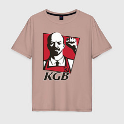 Мужская футболка оверсайз KGB Lenin