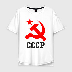 Мужская футболка оверсайз СССР стиль