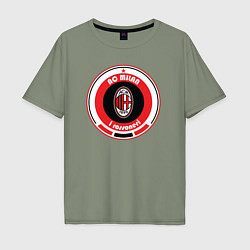 Мужская футболка оверсайз AC Milan 1899