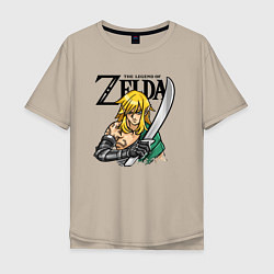 Мужская футболка оверсайз The Legend of Zelda - Tears of the Kingdom