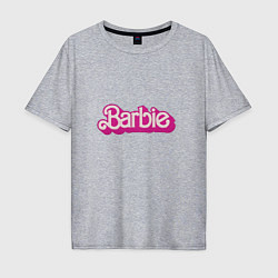 Мужская футболка оверсайз Барби фильм 2023