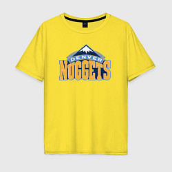 Мужская футболка оверсайз Denver Nuggets