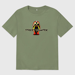 Мужская футболка оверсайз Street Fighter