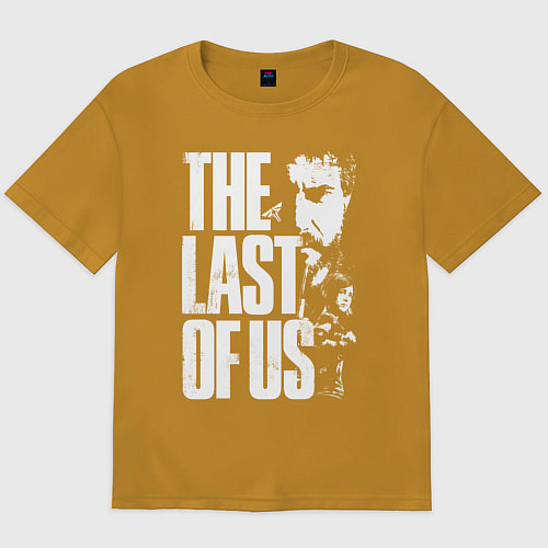 Мужская футболка оверсайз The last of us game / Горчичный – фото 1