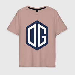 Мужская футболка оверсайз OG logo