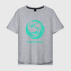 Мужская футболка оверсайз Beastcoast logo