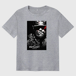 Футболка оверсайз мужская The Outlast Trials Лиланд Койл, цвет: меланж