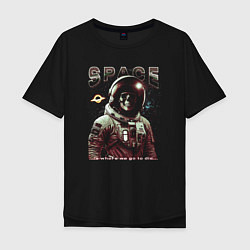 Мужская футболка оверсайз Death in Space