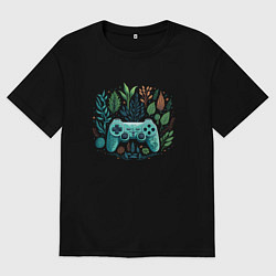 Мужская футболка оверсайз Games and nature