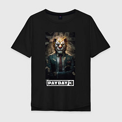 Мужская футболка оверсайз Lion payday 3