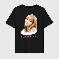 Мужская футболка оверсайз Lisa Blackpink