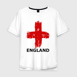Мужская футболка оверсайз England flag