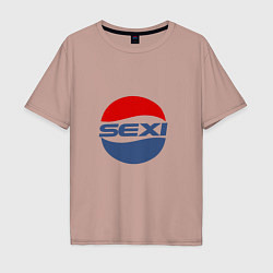 Мужская футболка оверсайз Pepsi