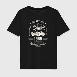 Мужская футболка оверсайз Я классический 1989