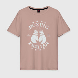 Мужская футболка оверсайз Boxing fighter