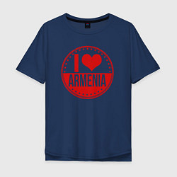 Мужская футболка оверсайз Love Armenia