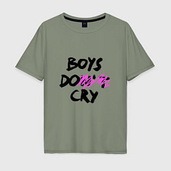 Мужская футболка оверсайз Boys dont cry