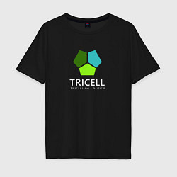 Мужская футболка оверсайз Tricell Inc