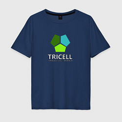 Мужская футболка оверсайз Tricell Inc