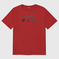 Мужская футболка оверсайз Северная жара