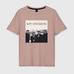 Мужская футболка оверсайз Тру фанат Joy Division