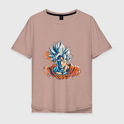 Мужская футболка оверсайз Goku