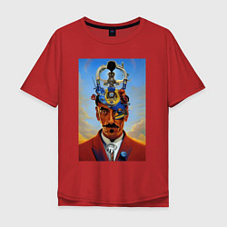 Мужская футболка оверсайз Salvador Dali - surrealism