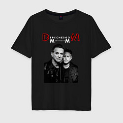 Мужская футболка оверсайз Depeche Mode 2023 Memento Mori - Dave & Martin 09